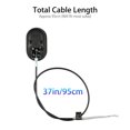 thumbnail image 3 of HLONK Sofa Recliner Release Pull Handle Replacement Universal Chair Couch Cable Lever, 3 of 8