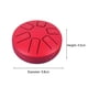 thumbnail image 2 of Tambor de 3,8 pulgadas JShteea 6 tonos lengüeta de acero mini tambores manuales Vermilion, 2 of 7
