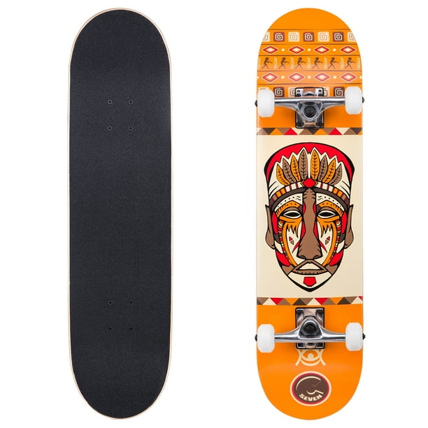 Cal 7 8" Complete Popsicle Skateboard (Tribal)