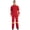 Red, variant on Men's Work Coveralls Jumpsuits Long Sleeves Reflective Mechanics Body Suits Red S