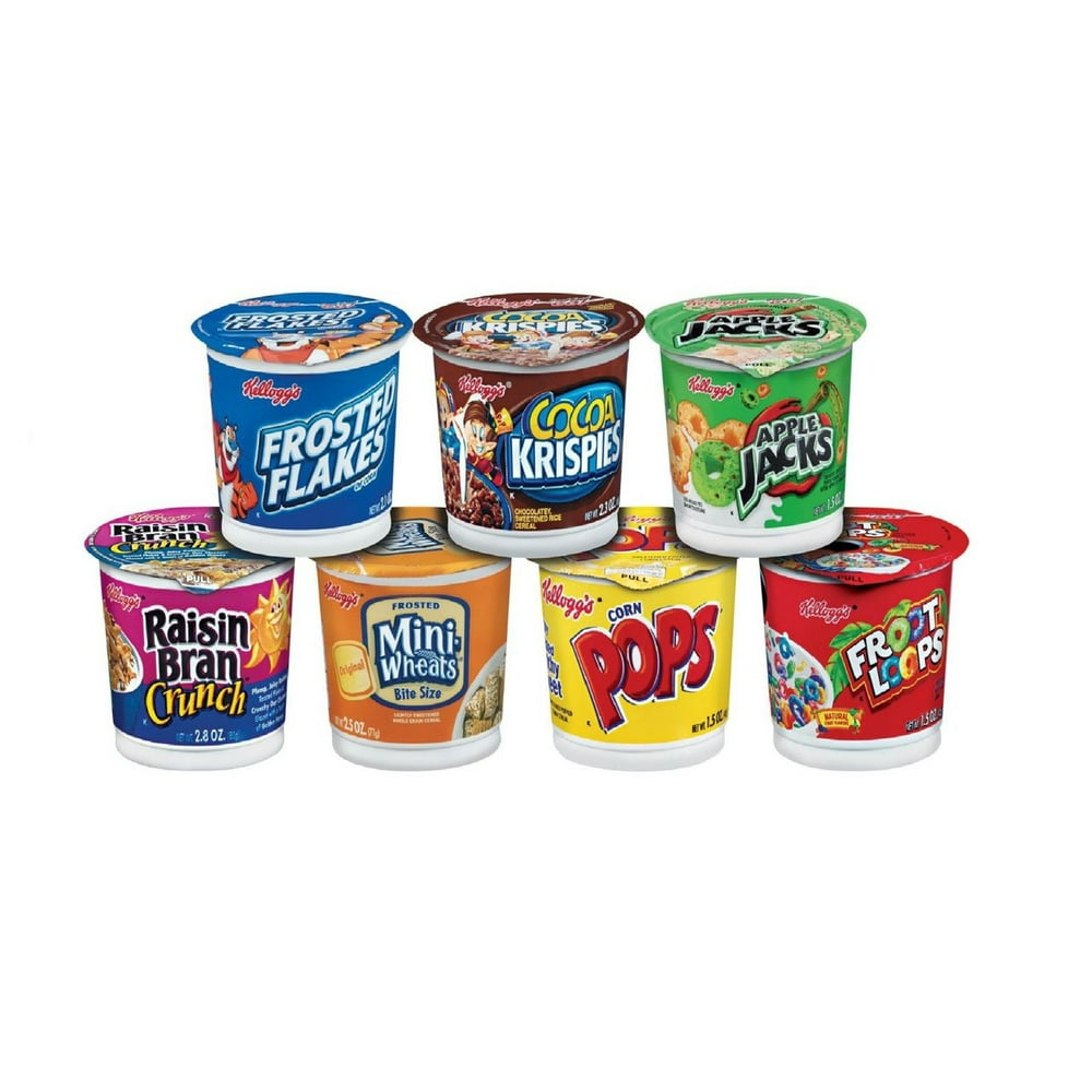 60 PACKS Kellogg's Cereal Favorites Variety Pack, 1.5 to 2.8Ounce
