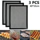 thumbnail image 1 of 3 alfombrillas para parrilla de barbacoa, parrilla antiadherente y alfombrilla para hornear reutilizables, 1 of 5