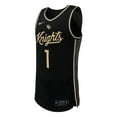 thumbnail image 2 of Men's Nike #1 Black UCF Knights Replica Basketball Jersey, 2 of 3