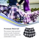 thumbnail image 4 of Jumpingount Extensores de camisa Cola Irregular Blusa Desmontable Casual Suéter Dobladillo Ajustable Barrido Ropa Dobladillo inferior Vestidos cuadros blancos y negros SG, 4 of 6