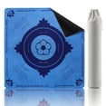 thumbnail image 1 of Alfombrilla Mahjong Mickcer, 82 x 82 cm, antideslizante, con reducción de ruido, color azul, 1 of 7