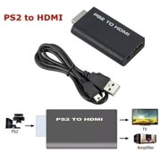 PS2 to HDMI Adapter Converter Support 1080P Video Audio Output for PlayStation 2