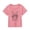 A-Pink, variant on Hihipz Toddler Girl's Easter T Shirt Kids Bunny Print Tshirt Cartoon Graphic Short Sleeve Unisex Breathable Tee Tops,Sizes 1-2T