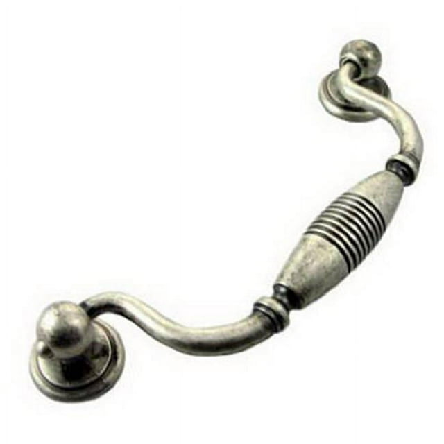 MNG Hardware MG-15911 5 Po Argent Rayé Traction de Clap
