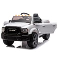 thumbnail image 3 of Arnahaishe 12V Electric Ride On Car Toys with Parents Control, 3-speed Adjustment,Bluetooth and Music, Gift Pickup For Kids Aged 3-5, White, 3 of 12