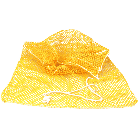 Aqua Drawstring Mesh Bag