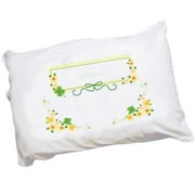 Personalized Shamrock Pillowcase