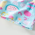 thumbnail image 5 of adviicd Bas de Maillot de Bain pour Filles Bas de Maillot de Bain pour Filles 2 Pcs Nœud devant Froncé Bikini Triangle Maillot de Bain 1-8 Ans (Bleu, 2-3 Ans), 5 of 5