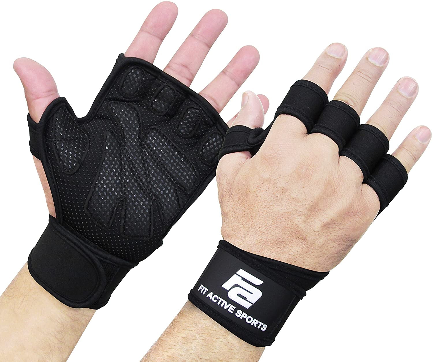 Wods Gym Cross Training Crossfit Suits Men & Women Use for Workout Weightlifting Fit Active Sports Gymnastics Grips 3 Hole Weight Lifting Gloves 