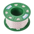thumbnail image 1 of Unique Bargains Recoil start Rope 3.5mm 1/16 Inch Dia 60m 196ft Polyester Pull Cord White Red for Engine Replacement Part, 1 of 4