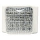 Morris Products 73074 Télécommande LED Tête de Lampe de Secours 1 Tête - Carré – image 1 sur 1