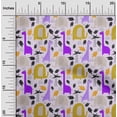 thumbnail image 2 of oneOoneViscoseChiffonPurpleFabricAnimalSkinFabricForSewingPrintedCraftFabricByTheYard42InchWide, 2 of 4