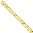 thumbnail image 4 of 14K Yellow Gold 14mm Hand-Polished Traditional Link Bracelet Chain, 4 of 5