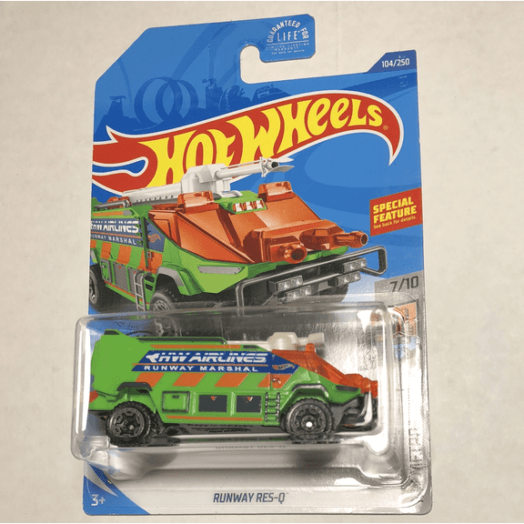 Hot Wheels 2020 Hw Metro 7/10 Runway RES-Q 104/250