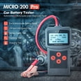 thumbnail image 3 of Micro200 Pro Car Battery Tester 12V 40-2000CCA Lead Acid Battery Analyzer Cranking Test Charging Test Diagnostic Tool ,Precise Measurements, 3 of 7