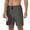 Black, variant on Vinyl Records pattern Mens Swim Trunks with Compression Liner Stretch Beach Shorts Quick Dry with Zipper Pockets No-Chafing Board Shorts-Large
