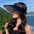 thumbnail image 5 of Herrnalise Women's Summer Sun Protection Fashion Outdoor Sunhat Peaked Cap, 5 of 5