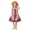 Pink, variant on Toddler Baby Girls African Dashiki Dress Kids Boho Backless Halter Ethnic Bohemia Outfit Little Girl Summer Clothes Girls Sleeveless Swing Dress