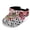 Milk Cow Hibiscus Floral, variant on Zebra Stripes Floral Print Open Top Visor Cap Adjustable Lightweight Quick Dry Women Men for Beach Golf Running Walking Sports