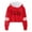 Red hoodies girl JK116, variant on UYYX Girl Clothes Size 10-12 Hoodie For Girls Girls Casual Long Sleeve Hoodies Cute Oversized Pocket Sweatshirt Tops 6-7 Years