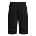 thumbnail image 5 of JTieacloth Mens Summer Cargo Pants Button Solid Color Pockets Tether Plus Size Mid Wash Shorts Mens Cargo Shorts Black, 5 of 6