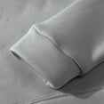 thumbnail image 5 of MEZZALL Chandail en Molleton Décontracté à Manches Longues Col Rond pour Filles et Garçons, Gris, 18-24 Mois, 5 of 5
