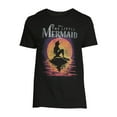 thumbnail image 4 of Disney Little Mermaid Sunset Ariel, Men's Graphic Crew Neck Short Sleeve T-Shirt, Size S-3XL (Men's & Big Men's), 4 of 4