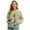 Snake Leaf Floral, variant on Xoenoiee Women’s Bomber Jackets 2025 Fall Winter Trendy Coats Zip Up Varsity Jacket with Pockets Lightweight Casual Jacket, Cardinal Cherry Blossom, 4X-Large