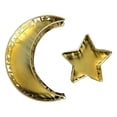 thumbnail image 2 of Bandejas para Ramadán Eid Mubarak, platos de metal con forma de estrella lunar y frutas para la cocina. dorado, 2 of 9