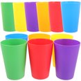 thumbnail image 5 of SHISUYAN 12pcs Teeth Wash Cup Without Cover Plastic Solid Color Cup (Assorted Color), 5 of 5