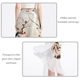 thumbnail image 2 of Tree Chic Chiffon Beach Dress & Skirt Set for Women - for Summer Days at the Beach, 2 of 6