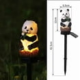 thumbnail image 4 of Solar Stake Lights Outdoor Garden Decoration, Resin Statue Lamp for Yard, Lawn, Patio, Spring Easter Decor and Unique Garden Gifts, 4 of 6