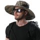 thumbnail image 4 of Sombrero de sol jinwen Camuflaje verde Hombre, 4 of 5