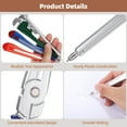 thumbnail image 4 of 24 Pcs Novelty Tool Ballpoint Pens, Creative Tool-Shaped Pens, Fun Writing Pens, Colorful Stationery Supplies for Coworkers, Ideal for Home, Office, Black Ink, 4 of 6