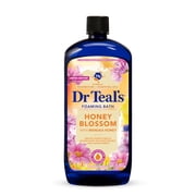 Dr Teals Honey Blossom Foaming Bath with Pure Epsom Salt, Manuka Honey & Essential Oils, 34 fl oz