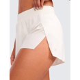 thumbnail image 4 of Shorts CRZ YOGA V con Corte Alto y Secado Rápido Blanco Lechoso XL, 4 of 4