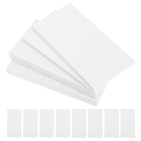 20 almohadillas para cabecera y colchón, cojines EVA para reducción de ruido y amortiguación de vibraciones, fáciles de instalar y limpiar, color blanco