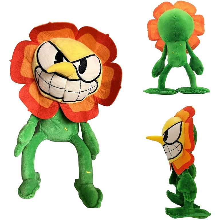 Cuphead and 2024 mugman plush set