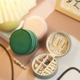 thumbnail image 2 of CNKOO Jewelry Box Category Classification Jewelry Storage Zipper Closure Ring Earring Storage Organizer Box Household Supplies, 2 of 10