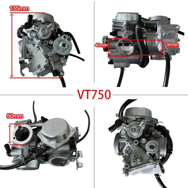 Suitable for Carburador de motocicleta VT750 for Honda Shadow ACE 750 VT750DC ACE 1998 1999 2000 2001 2002 2003 16100-MBA-980