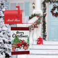 thumbnail image 6 of Christmas Garden Flag 12.5x18 Double Sided, Xmas Flag for Outside Red Truck, Buffalo Plaid Merry Christmas Yard Flag, Holiday Farmhouse Christmas Banner Outdoor Winter Decorations, 6 of 6