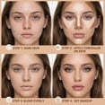thumbnail image 6 of BUDAO00 Cream Concealer Pot Makeup, Matte Buildable Coverage for Dark Circles, Blemishes and Uneven Tone, Blendable Face Concealer for Spot Coverage and Daily Makeup, for Home and Travel, 6 of 6