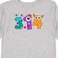 thumbnail image 4 of Inktastic Monsters Like Pi Pi Day Numbers Boys or Girls Long Sleeve Toddler T-Shirt, 4 of 5