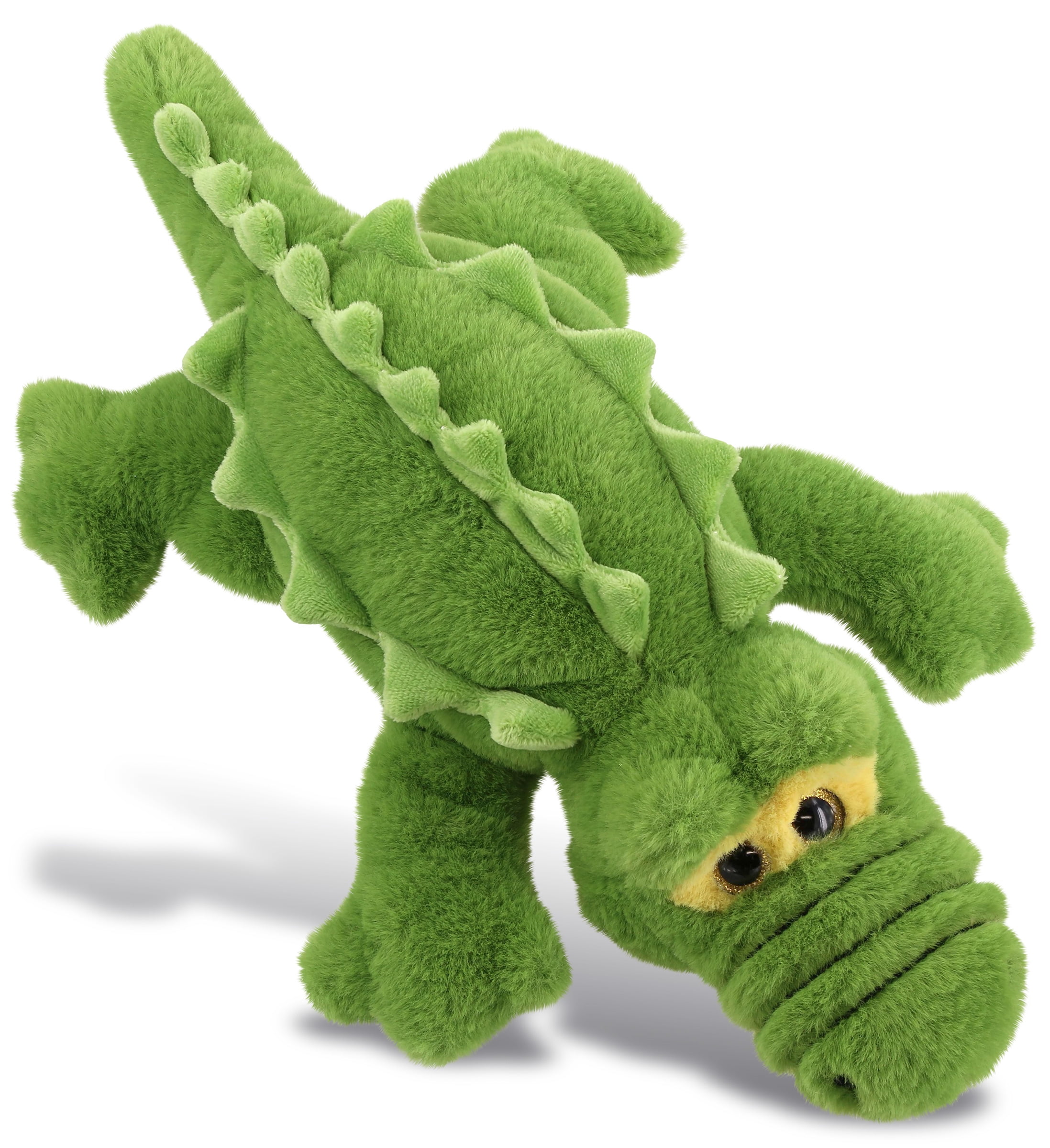 DolliBu Plush Alligator Stuffed Animal Soft Huggable Green Alligator