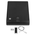thumbnail image 1 of Jewelry Safe Box,Fingerprint Safe Box Portable Cash Strongbox Fingerprint Safe Box Exceptional Craftsmanship, 1 of 8