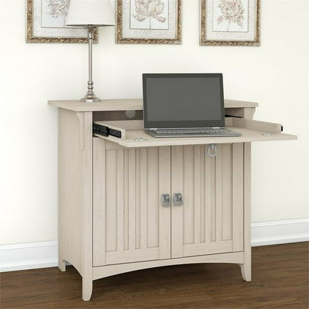 Bush Furniture Salinas Secretary Desk With Keyboard Tray Storage Cabinet Canada Bush Furniture Salinas Secretary Desk, White Armoire Desk